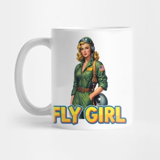 Fly Girl Mug